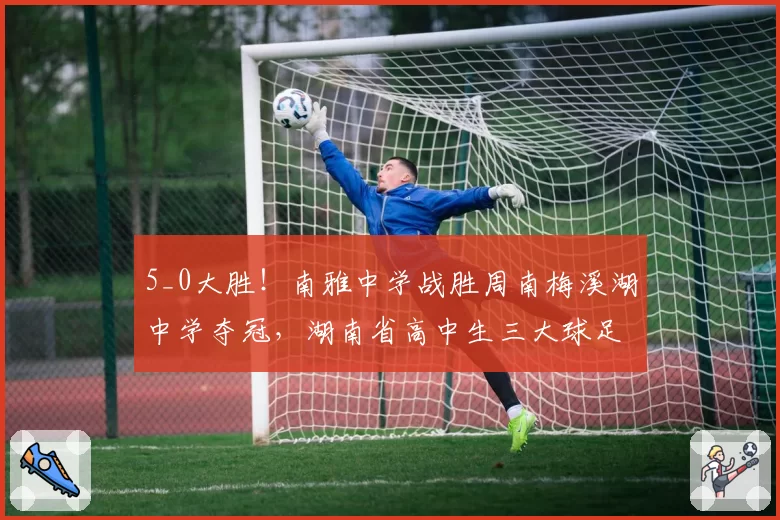 5_0大胜！南雅中学战胜周南梅溪湖中学夺冠，湖南省高中生三大球足球联赛落幕