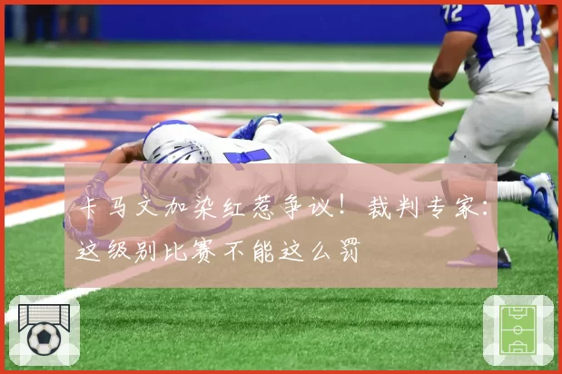 卡马文加染红惹争议！裁判专家：这级别比赛不能这么罚